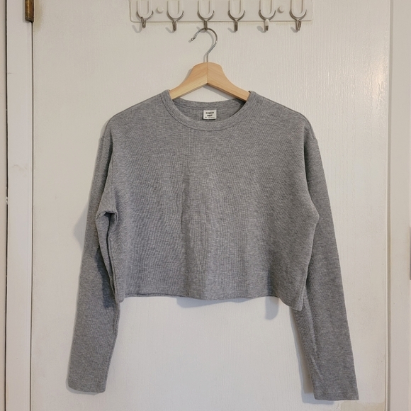 Aritzia Sunday Best almost new baby waffle longsleeve